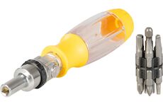 Strend Pro 2250272 Sada bitů SDX22-114, 14 kusů, s ráčnovým šroubovákem