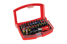Strend Pro 2250279 Sada bitů EVE-12083 - 32 kusů, L-25 mm, S2 + držák bitů