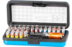 Strend Pro 2250281 Sada bitů EVE-12106 - 37 kusů, L-25 mm, S2 + držák bitů