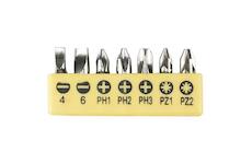 Strend Pro 2250285 Sada bitů YF40515 - 7 kusů, S2, PLO 4-6, PH 1-2-3, PZ 1-2