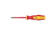 Strend Pro 2250585 Šroubovák CX547C, VDE PZ 0x60 mm, Pozidriv, elektrikářský