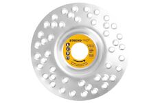 Strend Pro 226735 , 125 mm, brusný kotouč na dřevo, s otvory, pro úhlovou brusku