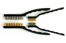 Strend Pro 227033 Brusný kartáč BWS 378, 4dílná sada kartáčů, 2x175 mm, 2x225 mm