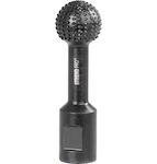 Strend Pro 227741 Rašple RSP41, na dřevo, 30 mm, pro úhlovou brusku, kulová, černá