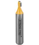Strend Pro 2280704 Fréza na dřevo S8 mm, YC1701, horní fréza, D3,97 H6 R2