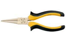 Strend Pro 229278 Kleště PL0086 160 mm, s kulatými čelistmi, rovné, na pojistné kroužky