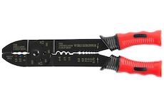 Strend Pro 229984 Kleště CT8008, 225 mm, elektrikářské, odblokovací, krimpovací, na kabely, 0,75-6,0 mm