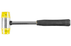 Strend Pro 230060 Kladivo silikonové 07-801c-4, 40 mm, kovová rukojeť 29.5 cm