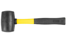 Strend Pro 230139 Kladivo HM211 680 g, gumové, BlackHead, PVC rukojeť, TPR, délka rukojeti 340 mm