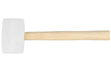Strend Pro 230182 Kladivo HM221 450 g, gumové, WhiteHead, dřevěná rukojeť, délka rukojeti 310 mm
