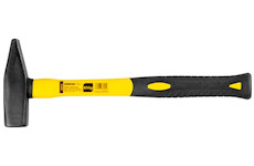 Strend Pro 230195 Kladivo HM112 800 g, zámečnické kladivo, sklolaminátová rukojeť, TPR, délka rukojeti 350