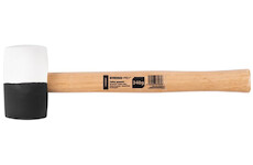 Strend Pro 230260 Kladivo HM232 340 g, 290 mm, guma, BlackWhiteHlava, dřevěná rukojeť
