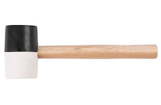 Strend Pro 230263 Kladivo HM232 680 g, 300 mm, guma, BlackWhiteHlava, dřevěná rukojeť
