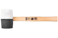 Strend Pro 230264 Kladivo HM232 910 g, 320 mm, guma, BlackWhiteHlava, dřevěná rukojeť