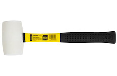Strend Pro 230287 Kladivo HM212 450 g, gumové, bíléHlava, PVC rukojeť, TPR, délka rukojeti 310 mm