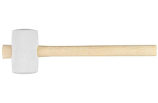 Strend Pro 230400 Kladivo 340 g, gumové, Whitehead, dřevěná rukojeť