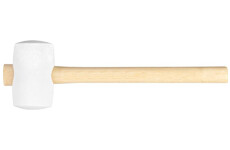 Strend Pro 230401 Kladivo 450 g, gumové, Whitehead, dřevěná rukojeť