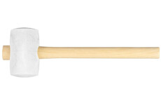 Strend Pro 230407 Kladivo 680 g, gumové, Whitehead, dřevěná rukojeť