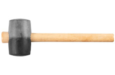 Strend Pro 230413 Kladivo 680 g, gumové, Blackhead, dřevěná rukojeť