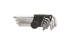 Strend Pro 2310130 Sada klíčů HK0042, 9 kusů, T10-T50, Torx, nástrčné hlavice
