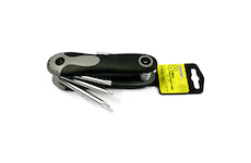 Strend Pro 2310224 Sada klíčů HK0208, 8 kusů, Torx, skládací, nástrčný