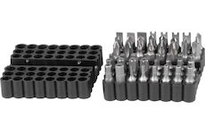 Strend Pro 239402 Sada bitů BSY414, 49 kusů, Cr-V