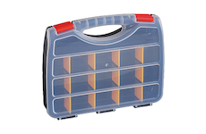Strend Pro 239442 Kufříkový organizér HL30123, 31,5 x 25,5 x 5,5 cm, Max. 7 kg, 15 příček