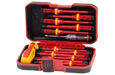 Strend Pro 239562 Sada šroubováků SDX61-113, VDE 12 kusů + zkoušečka, elektrikářská, 1000V