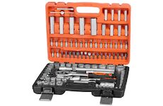 Strend Pro 239679 Sada nářadí S210, 108 dílů, v kufru, 1/4