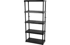 Strend Pro 239961 Regál Racks RA8040, plastový, 5 políc, 800x400 mm