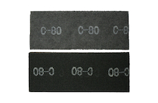 Strend Pro 243418 Mřížka Carbid 115x290 mm, brusivo G80 na sádrokarton, balení. 10 ks