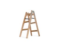 Strend Pro 2510303 Žebřík , PROFI, dřevěné štafle, 3 příčkový, 0,95 m 150 kg