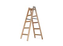 Strend Pro 2510448 Žebřík , PROFI, dřevěné štafle, 5 příčkový, 1,53 m 150 kg