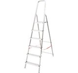 Strend Pro 251382 Schůdky AL-D6, 6 schůdků, nosnost 125 kg, Alu