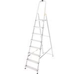 Strend Pro 251384 Schůdky AL-D8, 8 schůdků, 125 kg, Alu