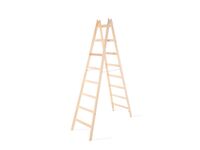 Strend Pro 251420 Žebřík, štafle, 8 stupňový, dřevěné štafle, 2,56 m, max. 150 kg