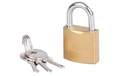 Strend Pro 252138 Visací zámek FT 25 mm, zlatý