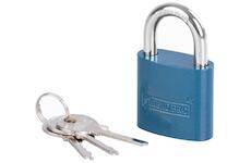 Strend Pro 252140 Visací zámek HP 38 mm, modrý