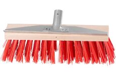Strend Pro 2530260 Smeták Geco U300.3, 300x65x22 mm, silniční smeták s kovovou škrabkou