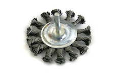 Strend Pro 253125 kartáč TCB-507 75 mm, opletený, se stopkou, drát 0,35 mm