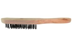 Strend Pro 253174 Kartáč WB308 1406, 4 řady, ocel, dřevěná rukojeť