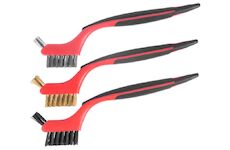 Strend Pro 253237 Sada kartáčů BS618, 3 kusy, nylon/ocel/mosaz