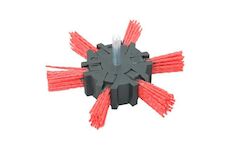 Strend Pro 253269 kartáč AWB-021 100 mm, kulatý, nylonový, se stopkou, G80
