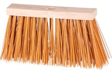Strend Pro 253300 Smeták Geco Indust Brown, 250 mm, průmyslový, hnědý