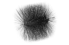 Strend Pro 253324 ComRourPR 200 mm, M12, kulatý drátěný komínový kartáč, pro čištění komínů