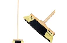 Strend Pro 253345 Smeták Geco Z30R, 300 mm, dřevěný, (Z) s násadou 1200 mm se závitem, 34 cm
