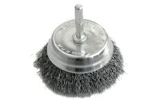 Strend Pro 253366 kartáč CCB-509, 75 mm, hrncový kartáč, vlnitý, se stopkou, drát 0,3 mm