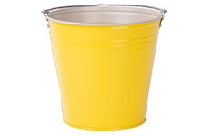Strend Pro 254628 Kbelík Aix Caldari 10 lit, Zn, žlutý, kovový, pozinkovaný
