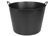 Strend Pro 254682 Kbelík Flexi, černý, konstrukce, s ušima, 46,5x37 cm, 42 litrů