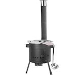 Strend Pro 254705 Souprava kotlová Partyset, zabíjačková, komplet, gulášová, 22 lit. kotlík, s naběračkou, pokličkou